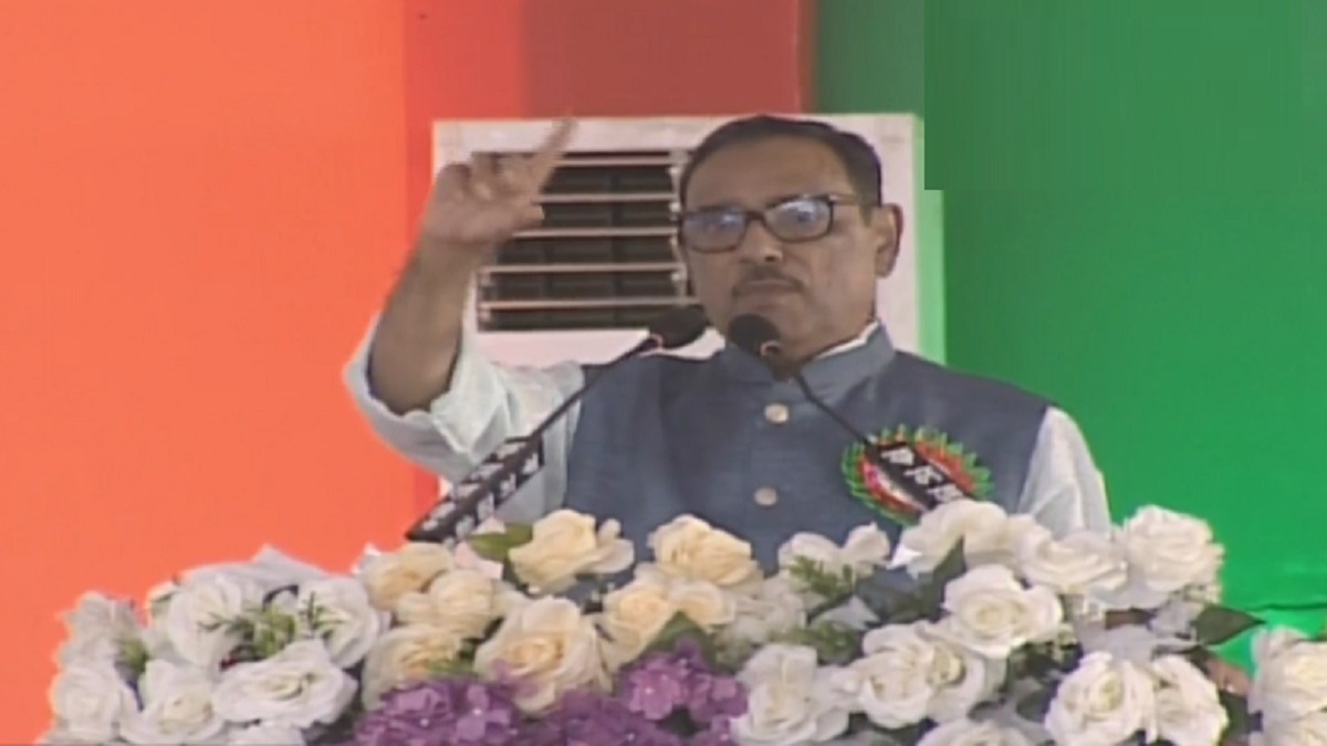 কাল থেকেই সারাদেশে নেতাকর্মীদের সতর্ক পাহারা দেয়ার নির্দেশ ওবায়দুল কাদেরের