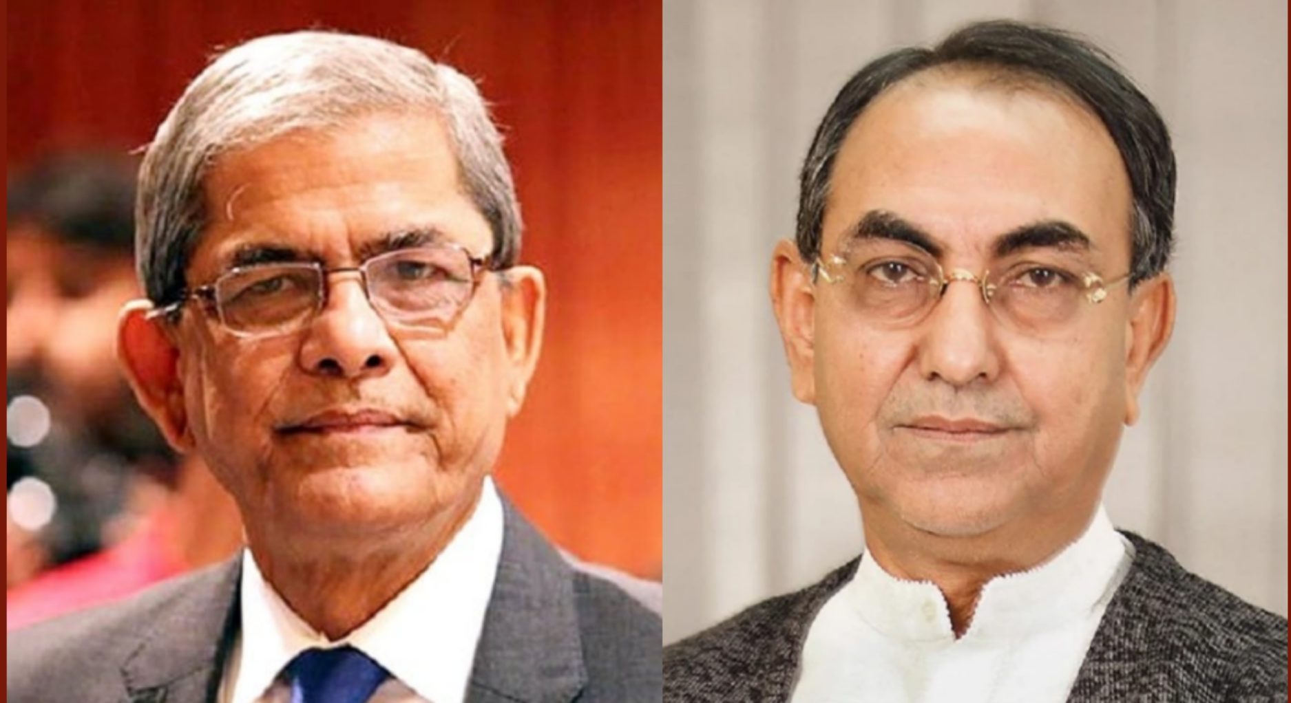 মির্জা ফখরুল ও মির্জা আব্বাসকে আটকের অভিযোগ