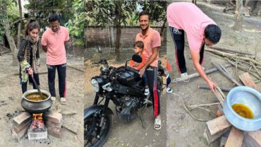 বিপিএলের আগে পরিবারকে সময় দিচ্ছেন সাকিব