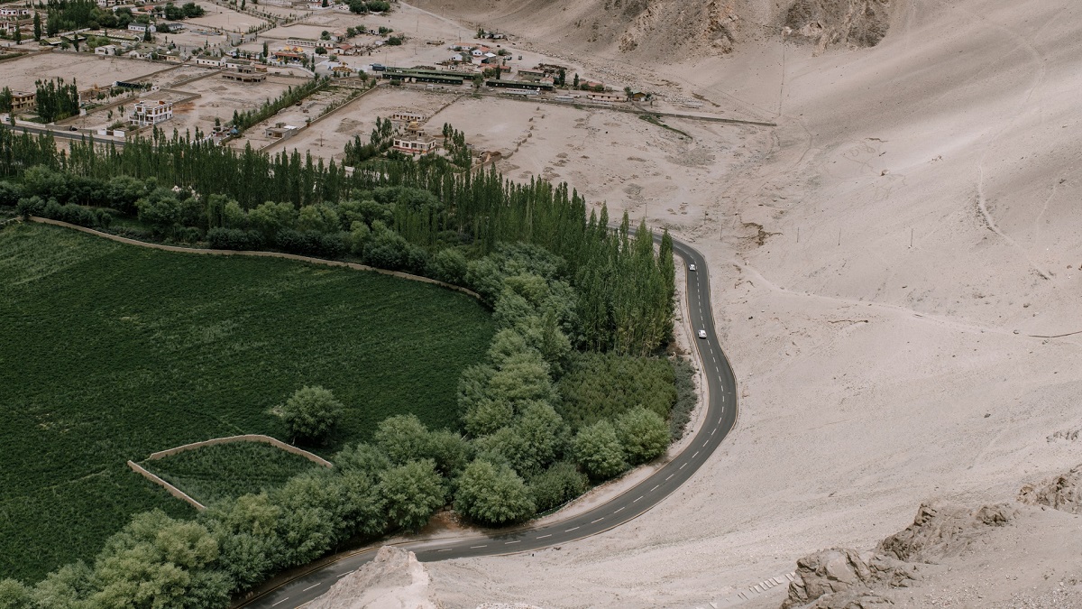 মরুভূমিকে বনে রূপান্তর করছে চীন, বিমান থেকে ফেলা হচ্ছে বীজ