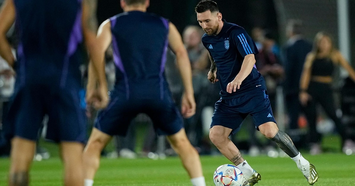 অনুশীলনে ব্যস্ত সময় পার করছেন মেসিরা