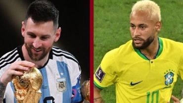 অভিনন্দন ভাই, মেসিকে নেইমার