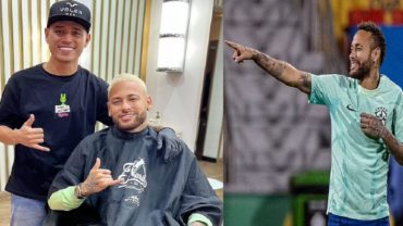 মাঠে ফেরা রাঙানোর আগে চুলের রঙ পাল্টালেন নেইমার