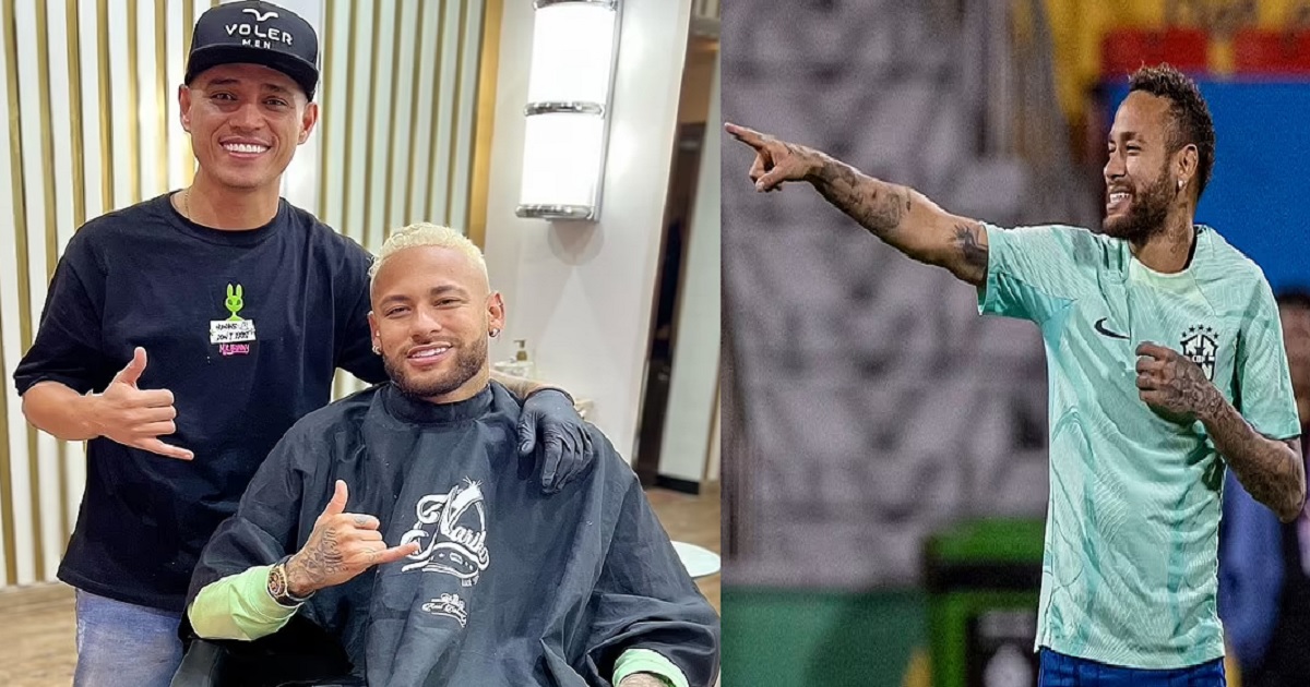 মাঠে ফেরা রাঙানোর আগে চুলের রঙ পাল্টালেন নেইমার