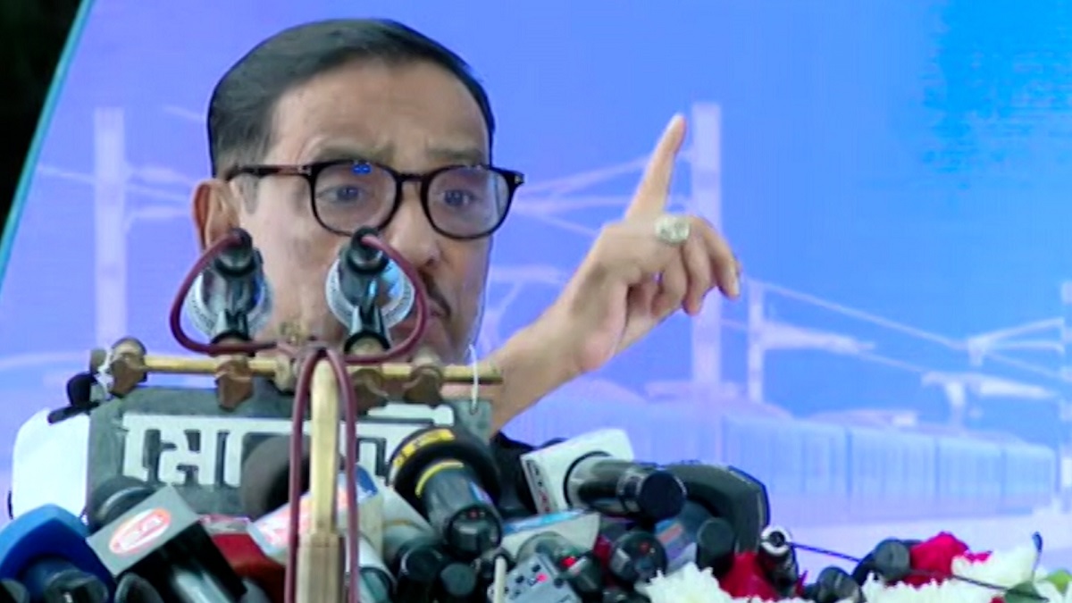 পল্টন নয়, বিএনপির আগুন সন্ত্রাসকে ভয় পায় আ. লীগ: ওবায়দুল কাদের