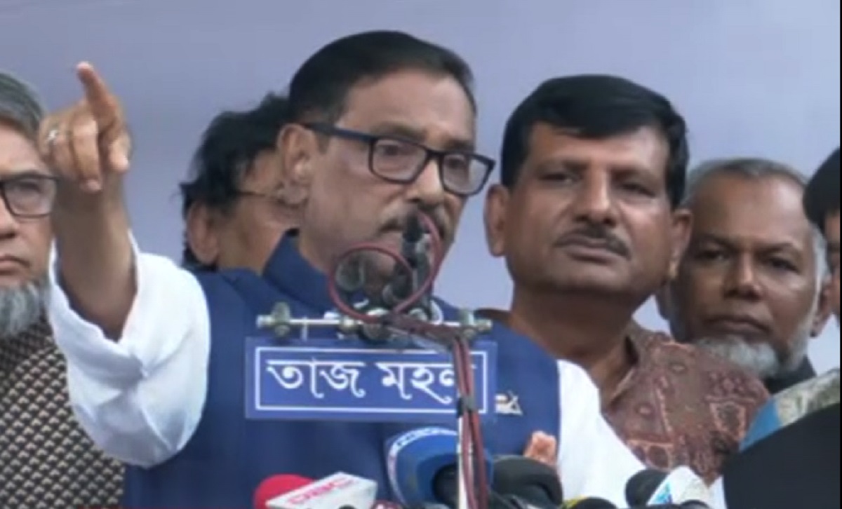 গোলাপবাগ মাঠে গিয়ে বিএনপির অর্ধেক পরাজয় হয়ে গেছে: ওবায়দুল কাদের