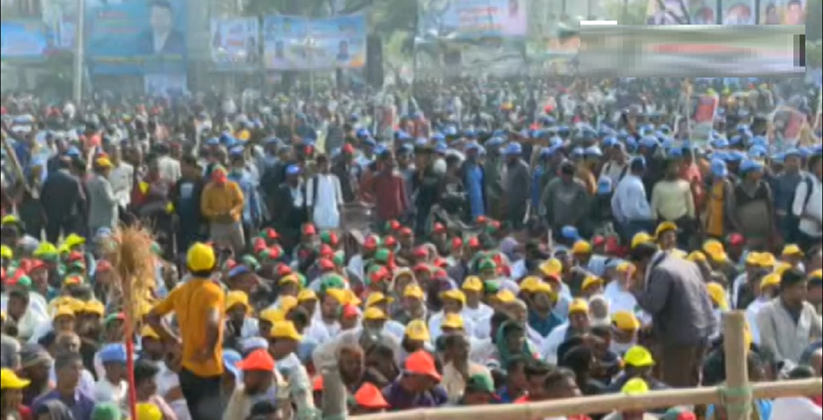 রাজশাহীতে বিএনপির গণসমাবেশ শুরু