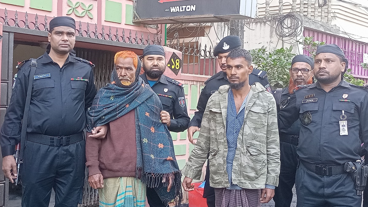 টাঙ্গাইলে গৃহবধূ হত্যা মামলায় মৃত্যুদণ্ডপ্রাপ্ত পলাতক আসামি বাবা-ছেলে গ্রেফতার