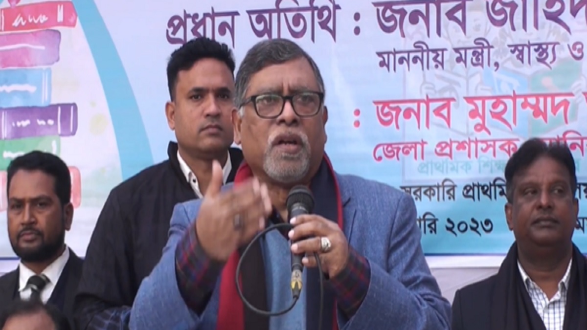 শান্তি ও উন্নতি চাইলে আবার নৌকায় ভোট দিতে হবে: স্বাস্থ্যমন্ত্রী