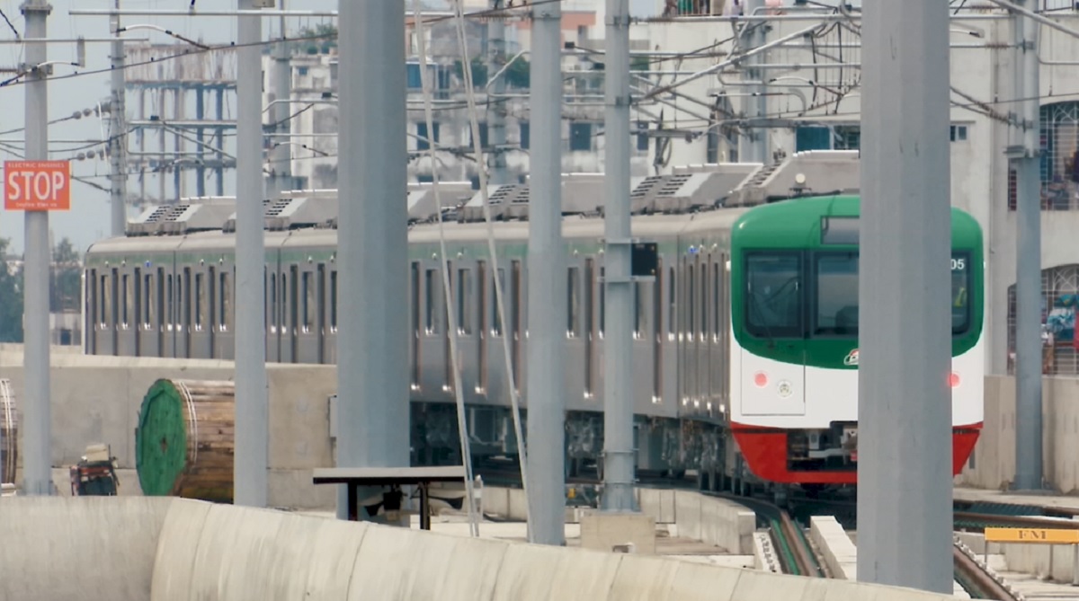 চালু হলো মেট্রোরেলের পল্লবী স্টেশন