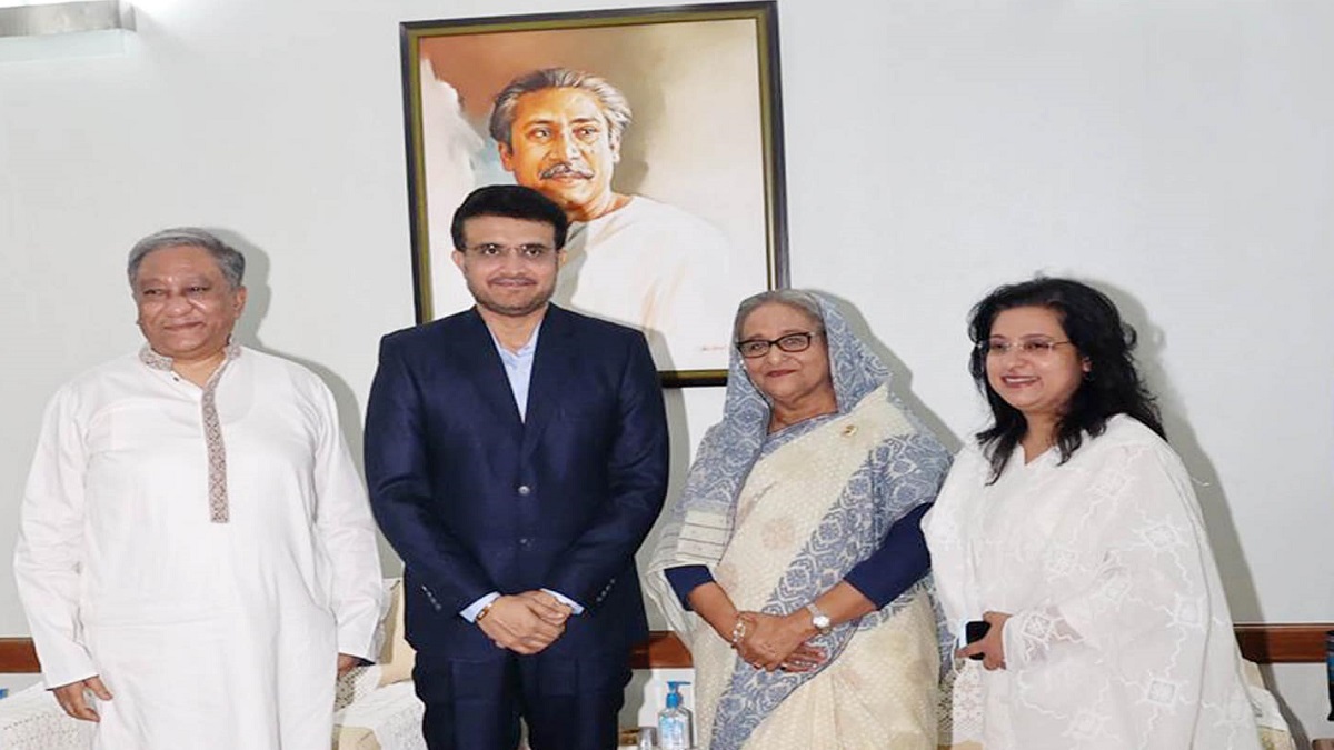 প্রধানমন্ত্রীর সঙ্গে সৌরভ গাঙ্গুলীর সৌজন্য সাক্ষাৎ