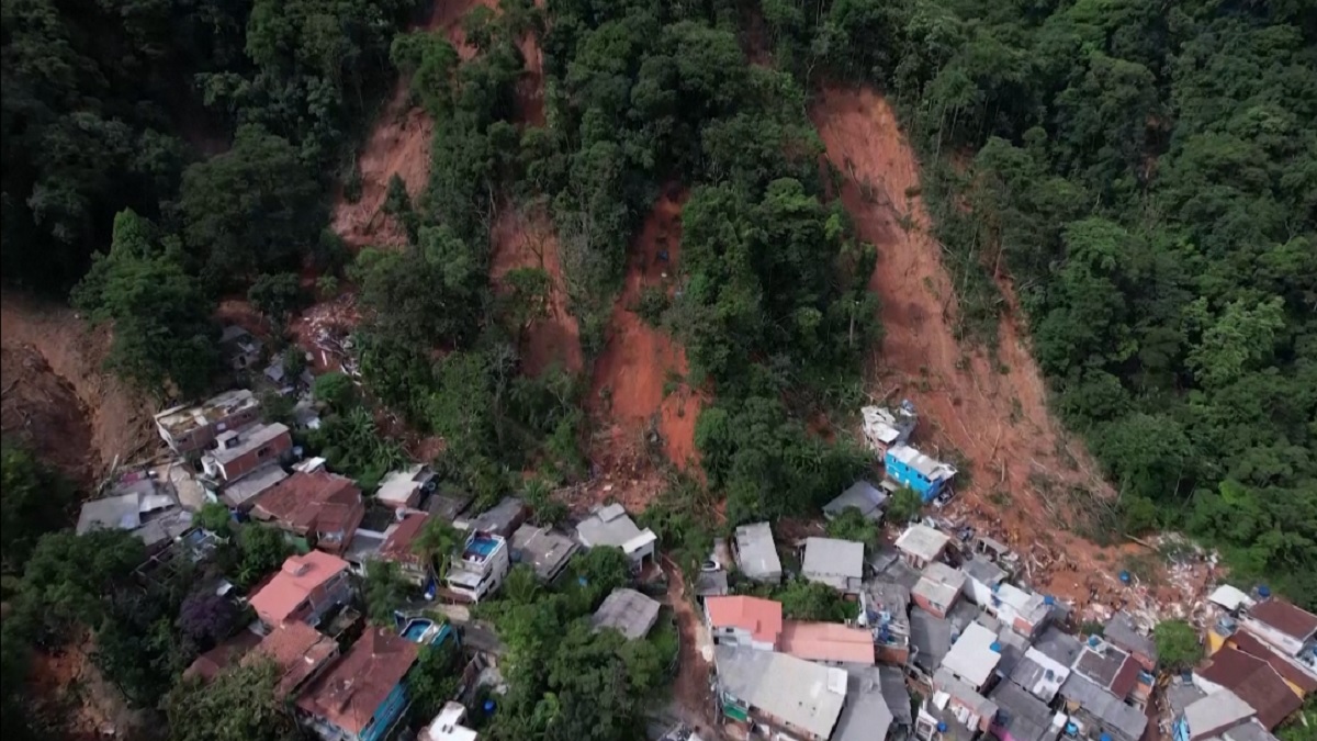 ব্রাজিলের ভয়াবহ বন্যা-ভূমিধসে প্রাণহানি বেড়ে ৪৬