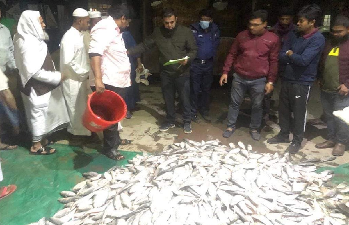 ১০ মণ জাটকা জব্দ