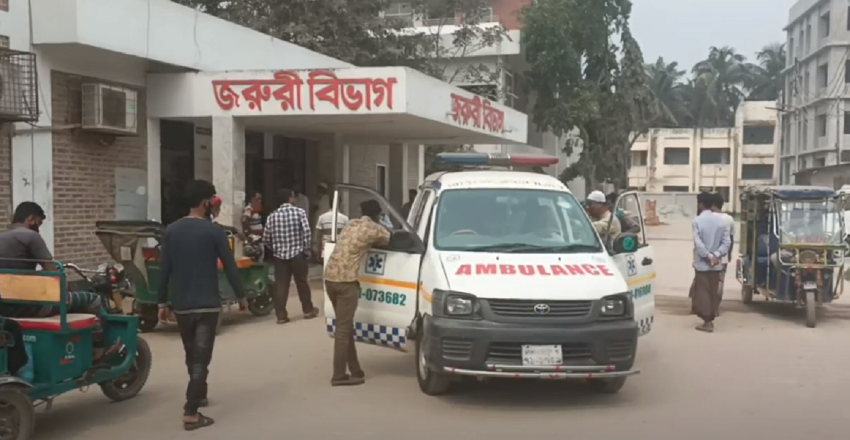 নরসিংদীতে বাস চাপায় যুবকের মৃত্যু