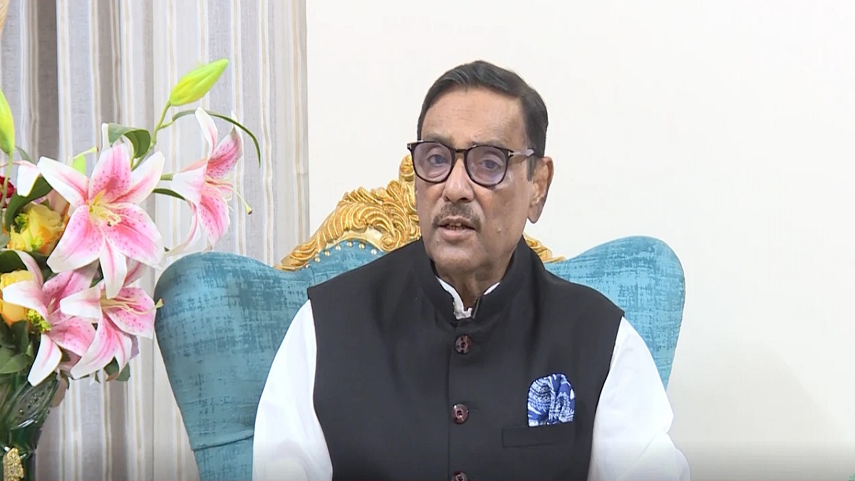 রাষ্ট্রপতি পদে দলীয় মনোনয়ন চূড়ান্ত করবেন প্রধানমন্ত্রী: ওবায়দুল কাদের