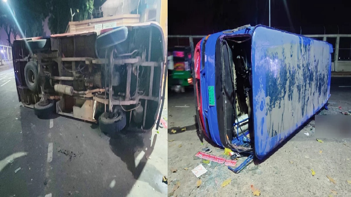 চট্টগ্রামে বাস-তেলবাহী ট্রেনের সংঘর্ষে নিহত ৩