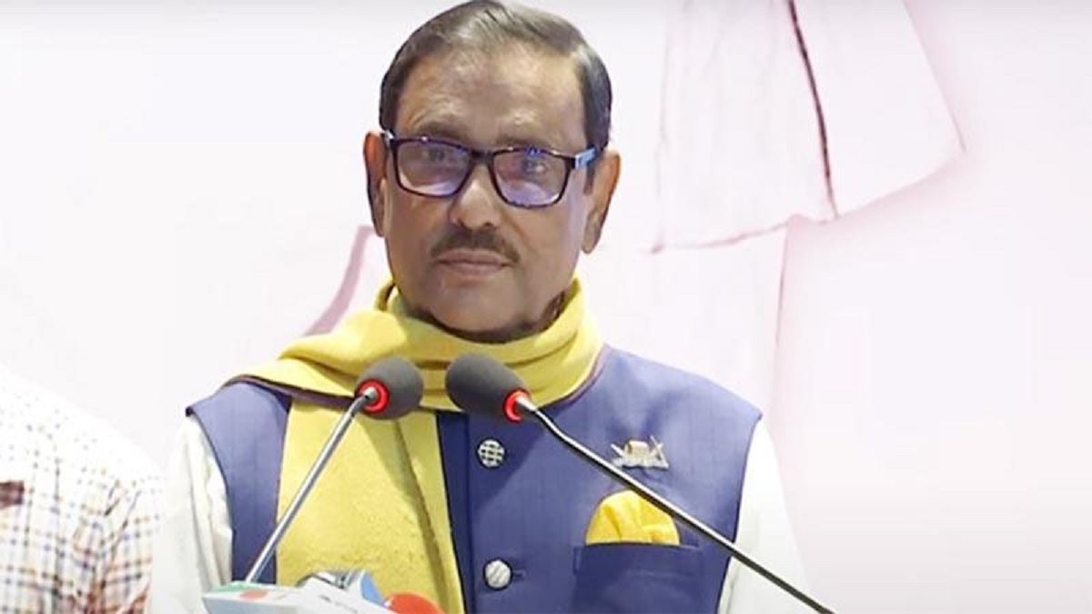 বিএনপি দণ্ডপ্রাপ্ত পলাতক আসামির নেতৃত্বে রাজনীতি করে: কাদের