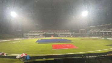 মুশফিক ঝড়ের পর সিলেটে বৃষ্টির হানা, খেলা শুরু হতে বিলম্ব