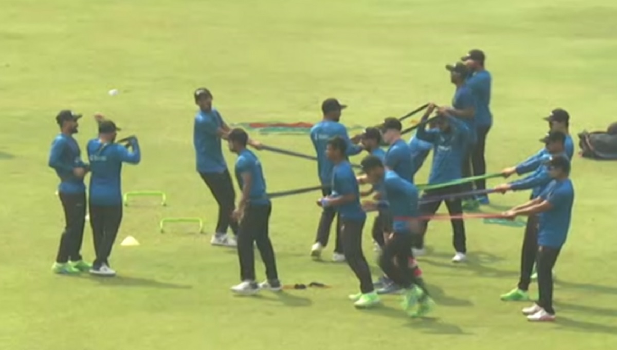 মিরপুরে টাইগারদের অনুশীলন