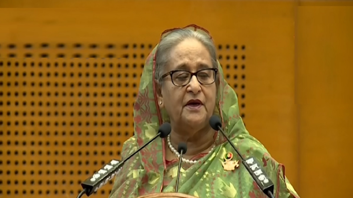 অবৈধভাবে ক্ষমতা দখলের মাধ্যমে রাজনীতিতে আসা লোকজনই আজ গণতন্ত্রের কথা বলে: প্রধানমন্ত্রী