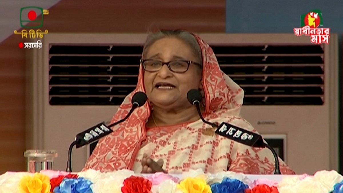 বিএনপির সময়ে দেশে খাদ্য ঘাটতি থাকলেও আ.লীগ আমলে তা নেই: প্রধানমন্ত্রী