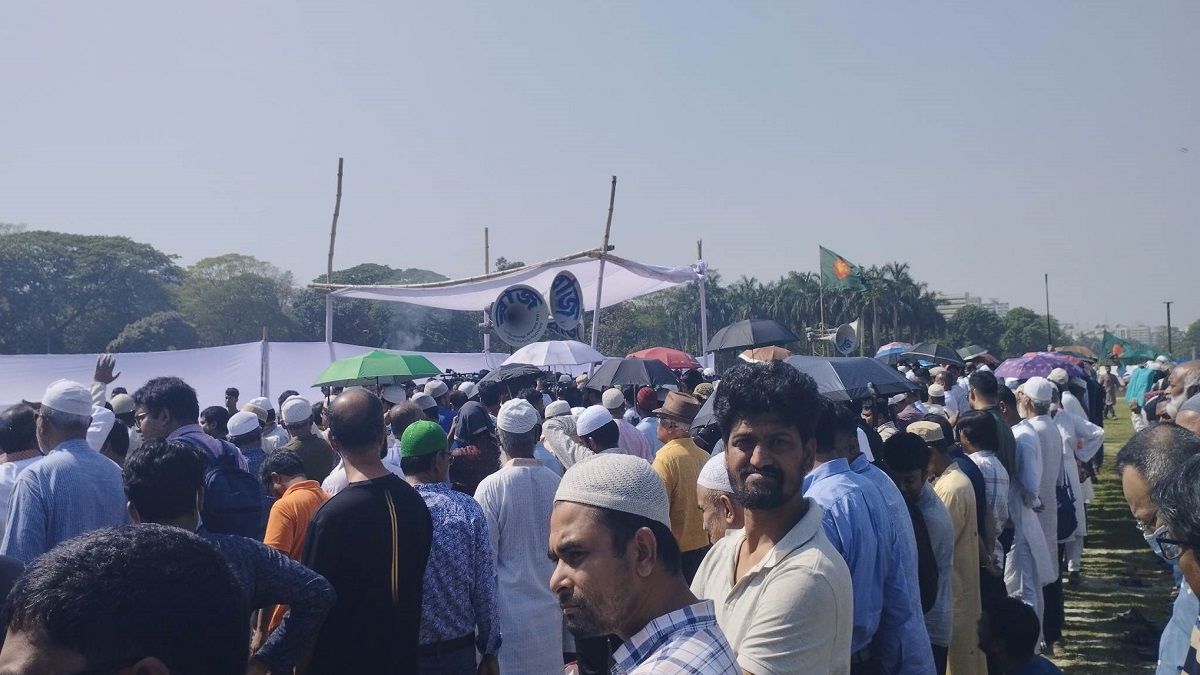 সোহরাওয়ার্দী উদ্যানে ডা. জাফরুল্লাহ চৌধুরীর তৃতীয় জানাজা সম্পন্ন