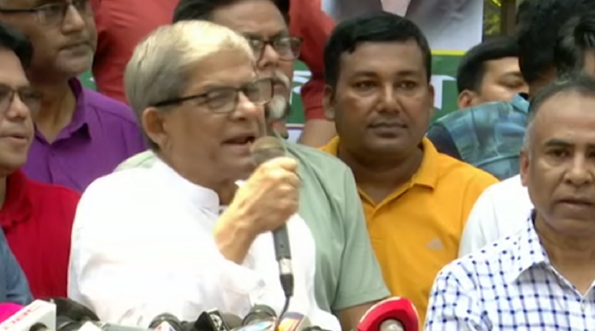 আন্দোলন থেকে মানুষের দৃষ্টি ভিন্ন খাতে নিতেই বিভিন্ন মার্কেটে আগুন লাগাচ্ছে সরকার: ফখরুল