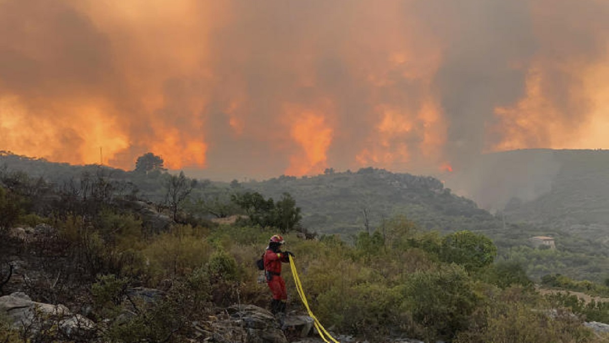 স্পেনের দাবানল মানবসৃষ্ট, শঙ্কা প্রশাসনের