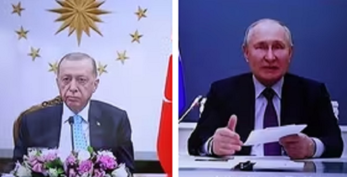 এরদোগানের সাথে তুরস্কের প্রথম পারমাণবিক বিদ্যুৎ কেন্দ্রের উদ্বোধন পুতিনের