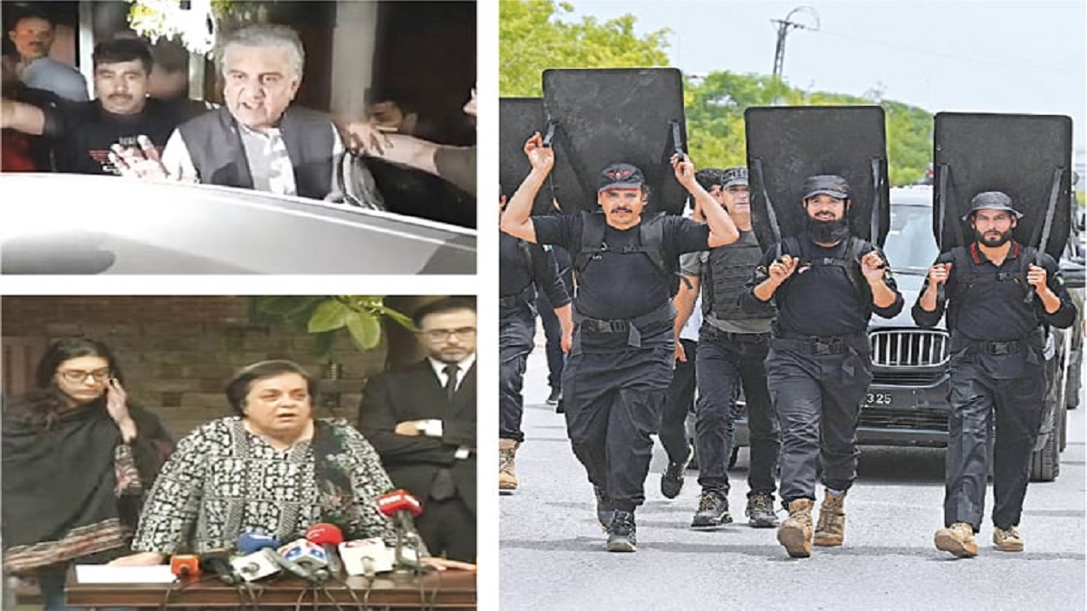 ‘সামরিক আইনে বিচারের নামে পিটিআইকে নিশ্চিহ্নের চেষ্টা চলছে’