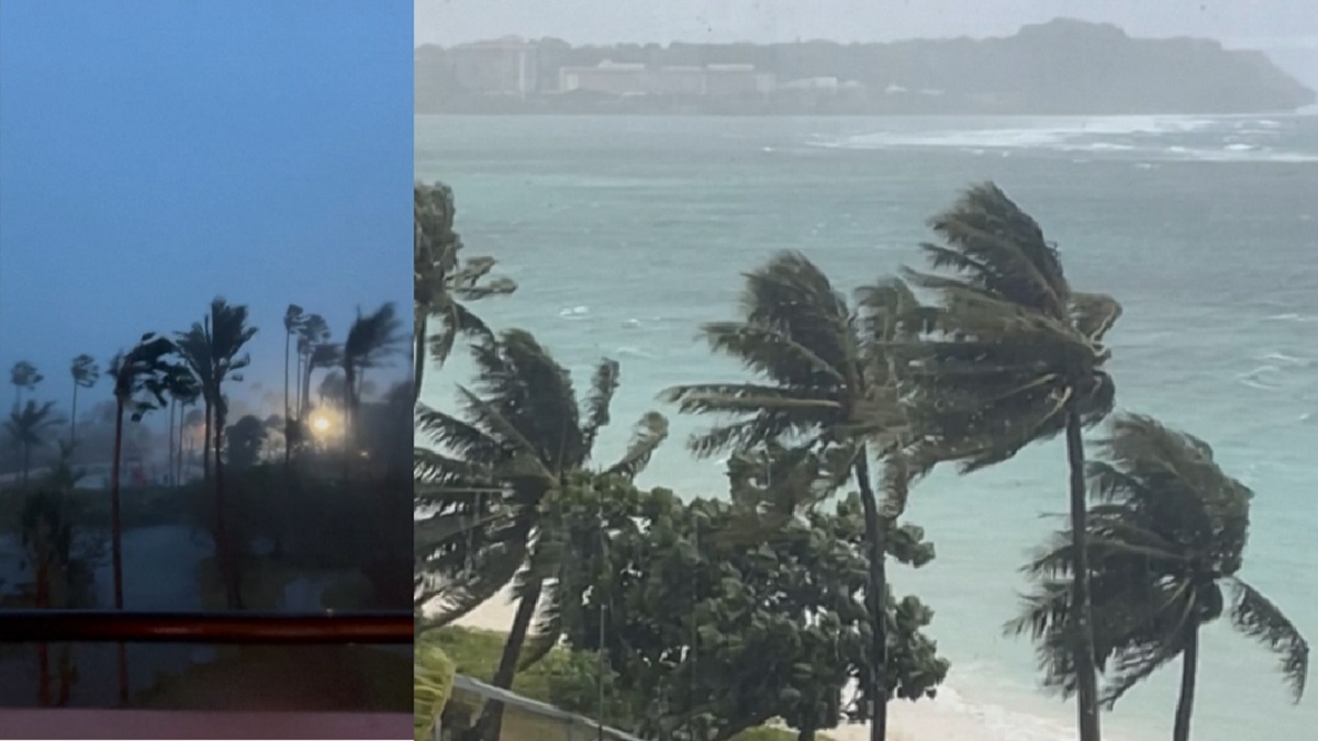 শক্তিশালী টাইফুনের তাণ্ডবে বিপর্যস্ত যুক্তরাষ্ট্রের ‘গুয়াম’ দ্বীপাঞ্চল