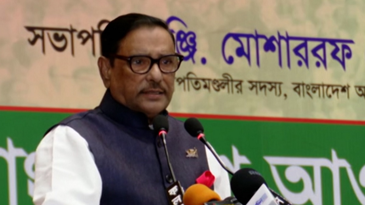 বিএনপি পদযাত্রার নামে পতনযাত্রা শুরু করেছে: ওবায়দুল কাদের