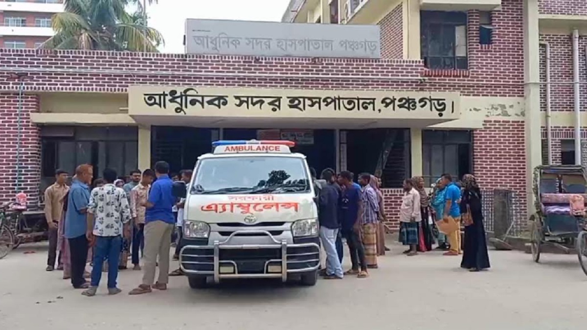 তেঁতুলিয়ায় বিএসএফের গুলিতে পাথর শ্রমিক আহত