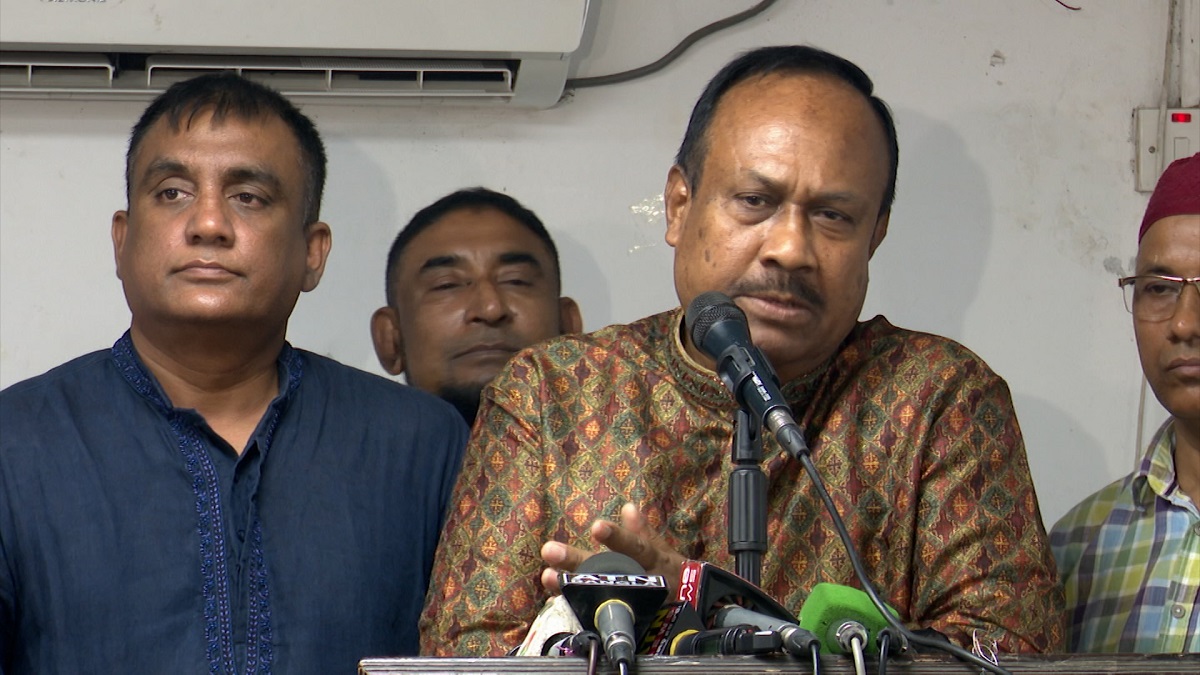 ভোটের সুষ্ঠু পরিবেশ না হলে অংশ নেবে কি না ভেবে দেখবে জাপা: চুন্নু