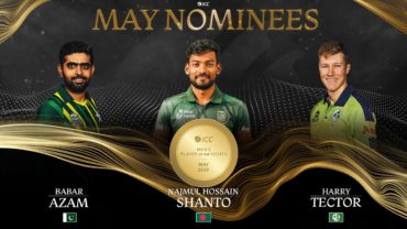 আইসিসির প্লেয়ার অব দ্য মান্থে মনোনয়ন পেলেন শান্ত