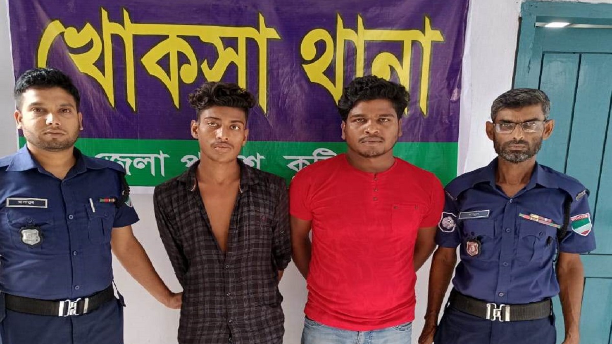 কুষ্টিয়ার খোকসায় ডাকাতির ঘটনায় গ্রেফতার ২