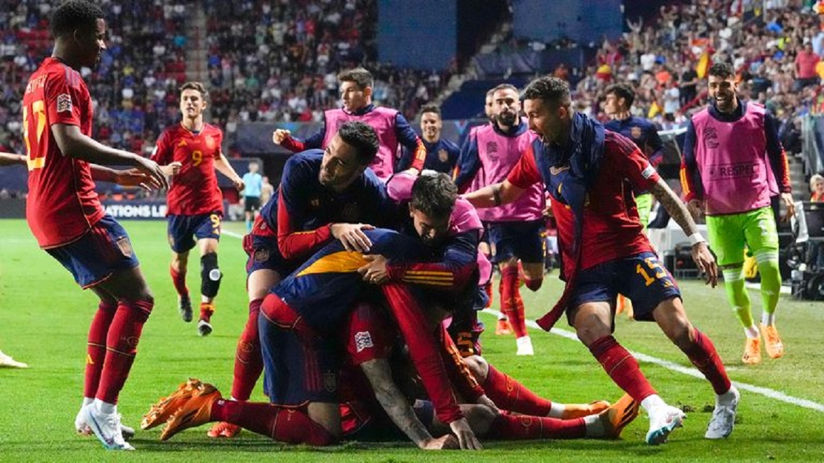 ইতালিকে হারিয়ে নেশন্স লিগের ফাইনালে স্পেন