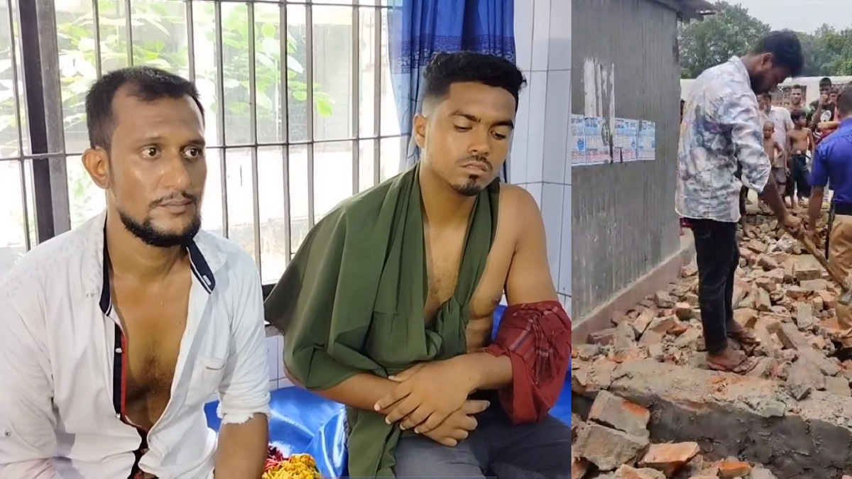 নরসিংদীতে আড়তের নিরাপত্তা বেষ্টনী ভাঙতে বাধা দেয়ায় হামলার অভিযোগ, আহত ৫