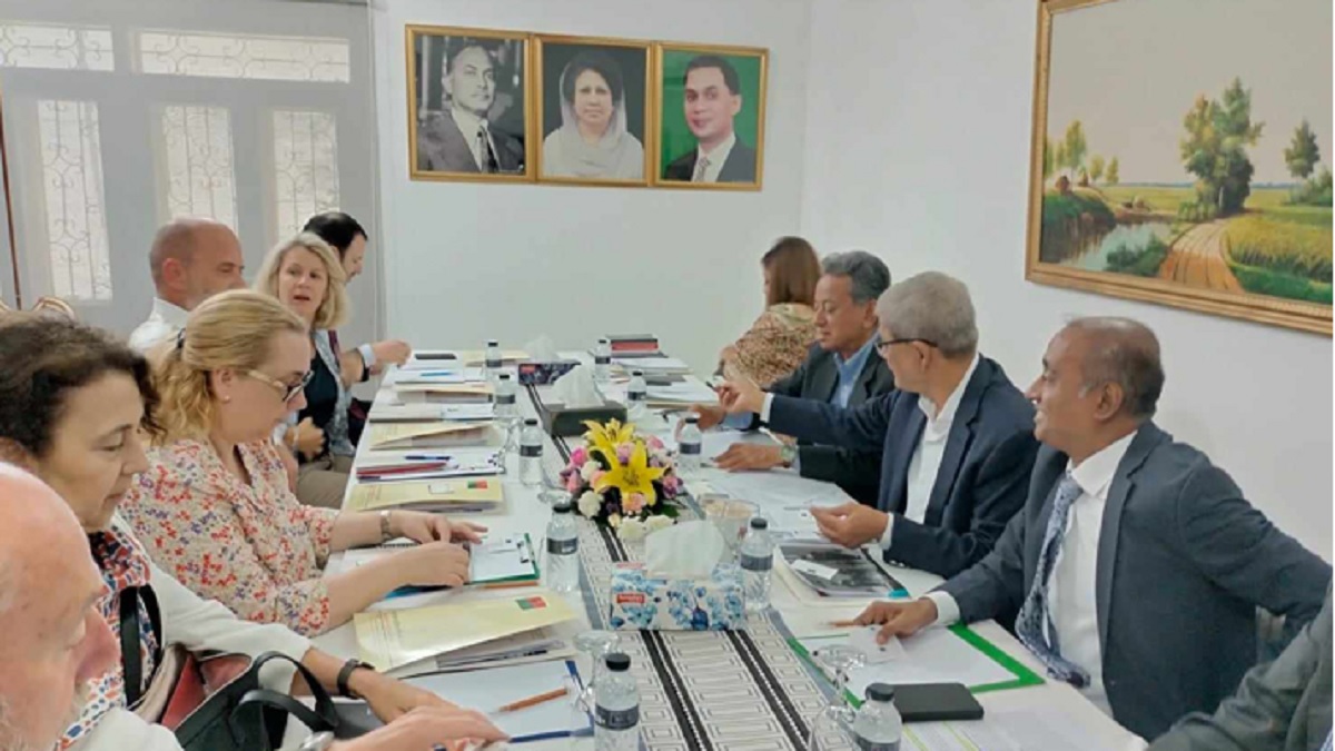 ইউরোপীয় ইউনিয়ন প্রতিনিধি দলের সঙ্গে বিএনপির বৈঠক শুরু