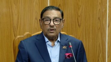 বিএনপি লাশের রাজনীতি করতে চায়, সরকার চায় শান্তিপূর্ণ পরিবেশ: ওবায়দুল কাদের