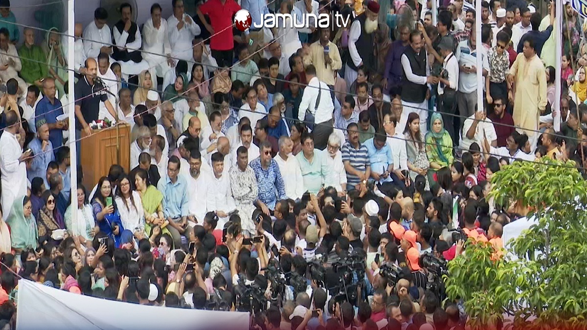 রাজধানী ও সারাদেশে আওয়ামী লীগের শান্তি ও উন্নয়ন শোভাযাত্রা