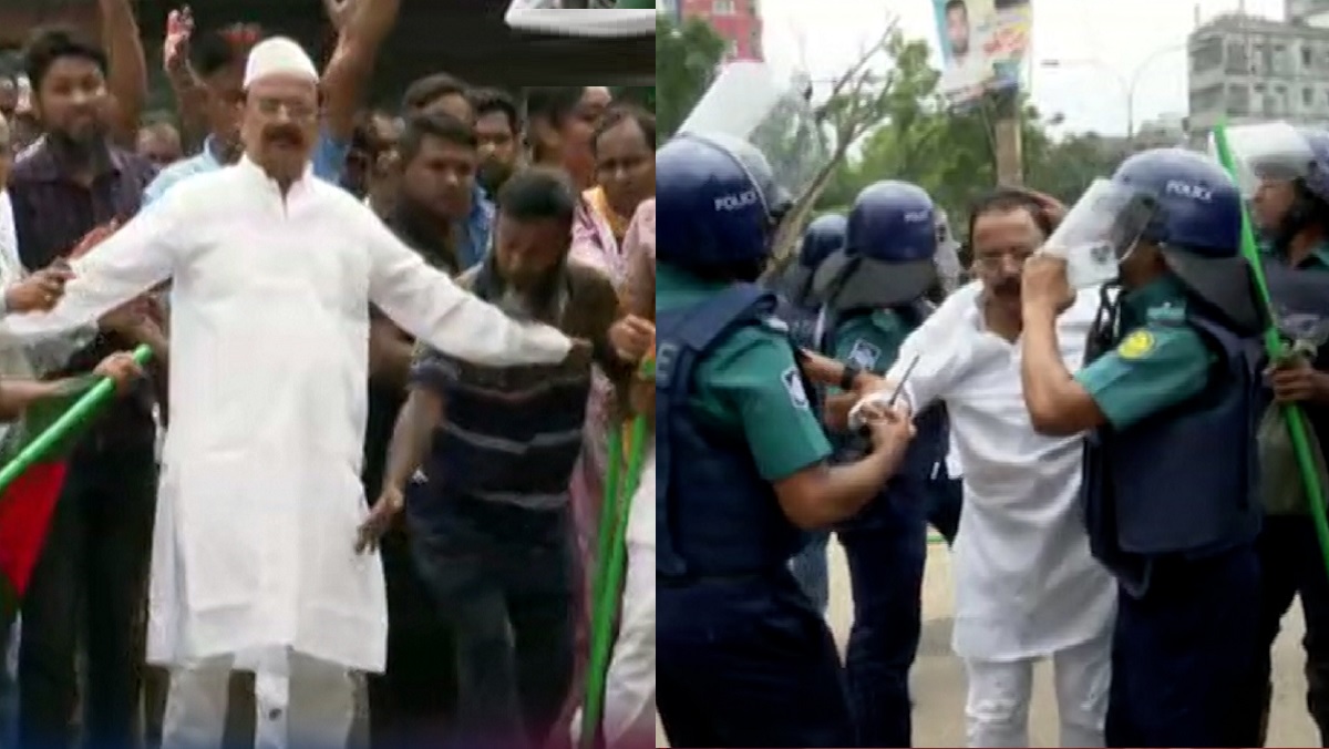 ধোলাইখালে সংঘর্ষে পুলিশসহ বিএনপির ১০ নেতাকর্মী আহত, গয়েশ্বরসহ আটক ৭