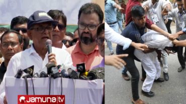 সাপ পেটানোর মতো হিরো আলমকে মেরেছে, বিএনপির পদযাত্রায় ফখরুল