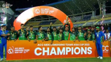 ভারতকে ১২৮ রানে হারিয়ে চ্যাম্পিয়ন পাকিস্তান
