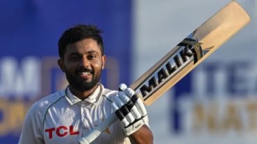 শ্রীলঙ্কাকে ৪ উইকেটে হারালো পাকিস্তান ডাবল সেঞ্চুরিয়ান সৌদ শাকিল। ছবি: সংগৃহীত
