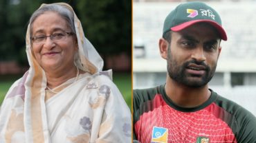 প্রধানমন্ত্রীর সাথে দেখা করতে গণভবনে তামিম
