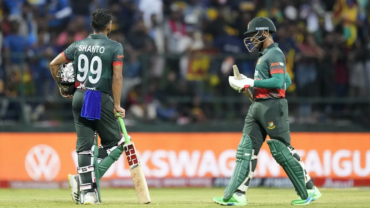 লঙ্কান বোলিং তোপে ১৬৪ রানে গুটিয়ে গেলো টাইগাররা