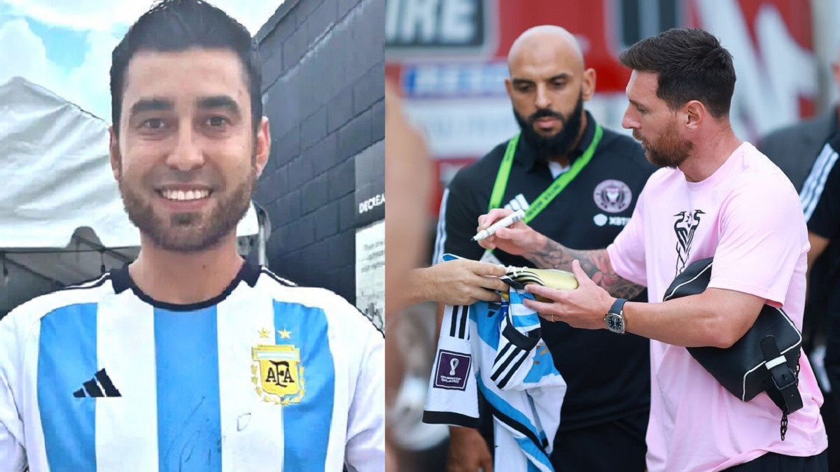 মেসির অটোগ্রাফ নিয়ে চাকরি হারালেন ভক্ত!