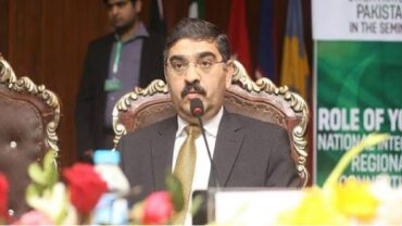 আজ শপথ নিবেন পাকিস্তানের অন্তর্বর্তীকালীন প্রধানমন্ত্রী