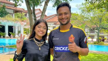 লঙ্কান গায়িকার চ্যালেঞ্জে গান গাইলেন সাকিব
